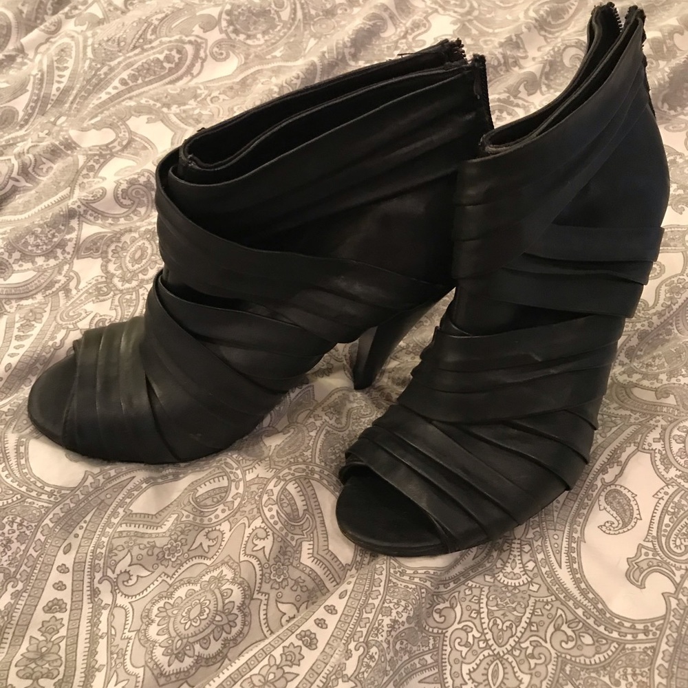 Black booties